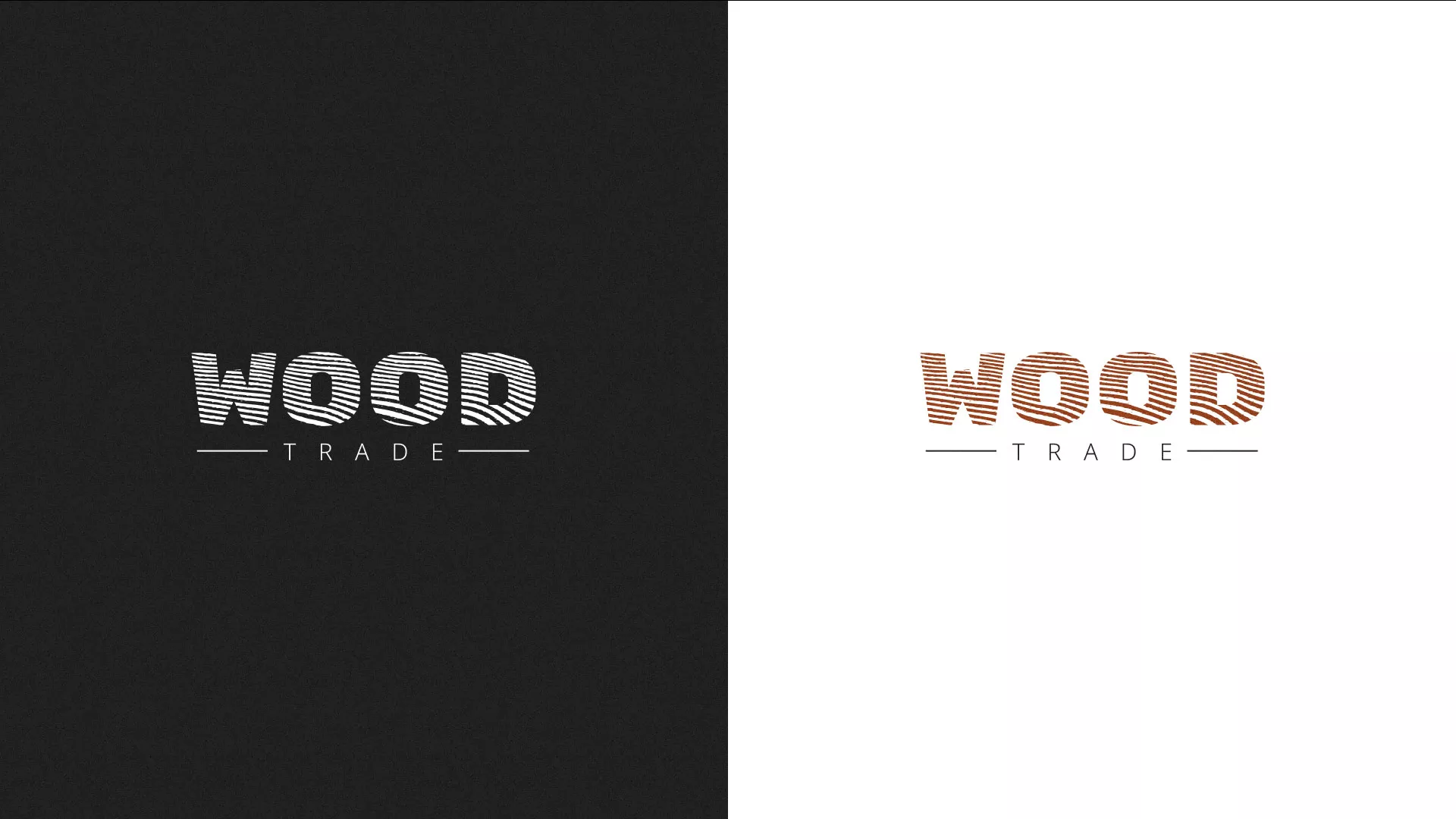 Разработка логотипа для компании «Wood Trade» в Лермонтове