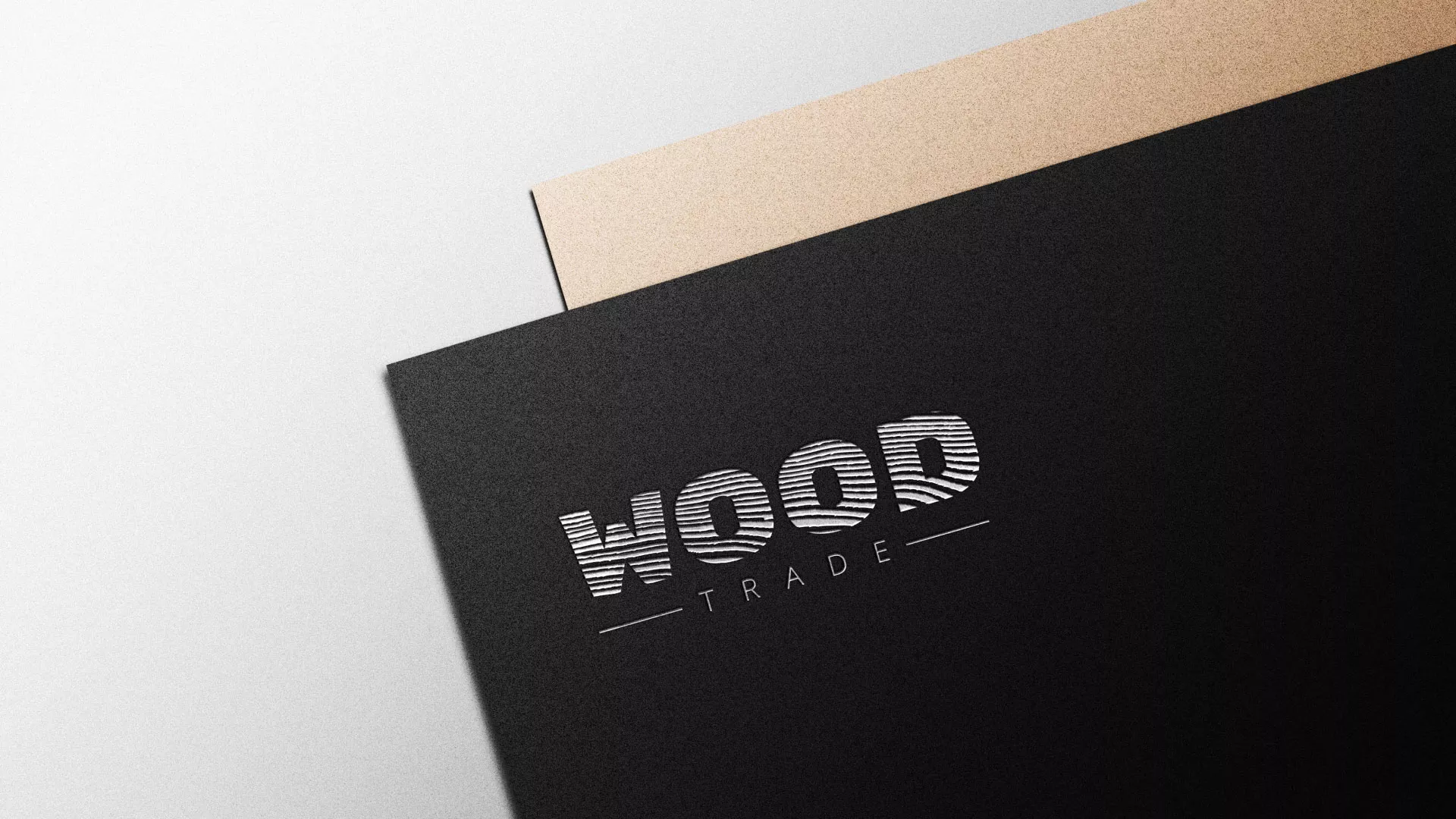 Разработка логотипа для компании «Wood Trade» в Лермонтове