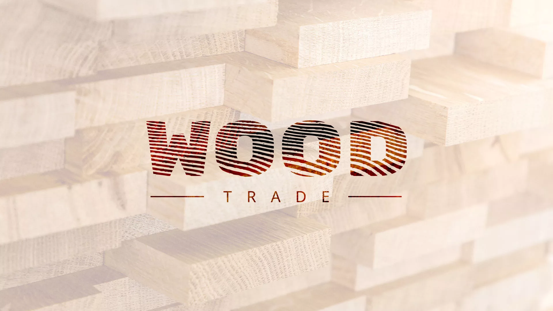 Разработка логотипа для компании «Wood Trade» в Лермонтове