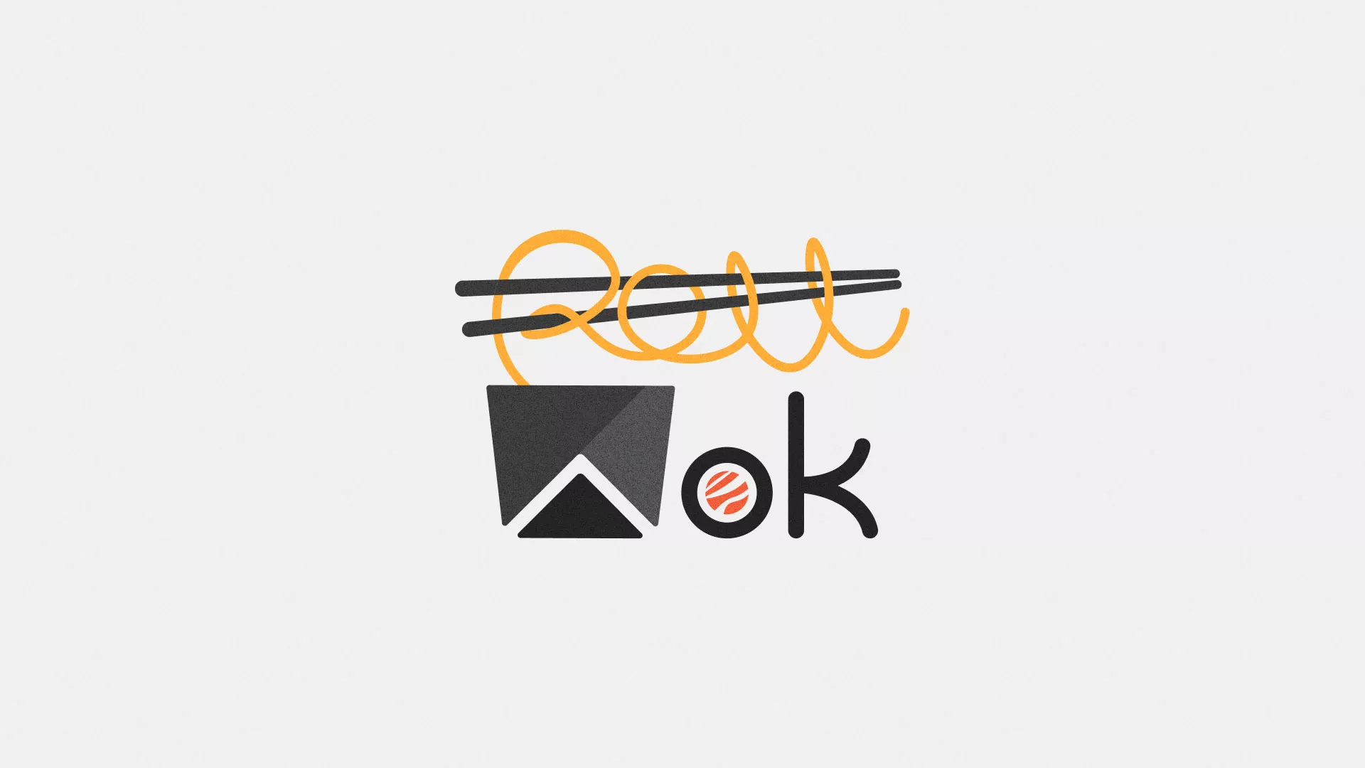 Разработка логотипа в Лермонтове для суши-бара «Roll Wok Club» Разработка логотипа в Лермонтове для суши-бара «Roll Wok Club»
