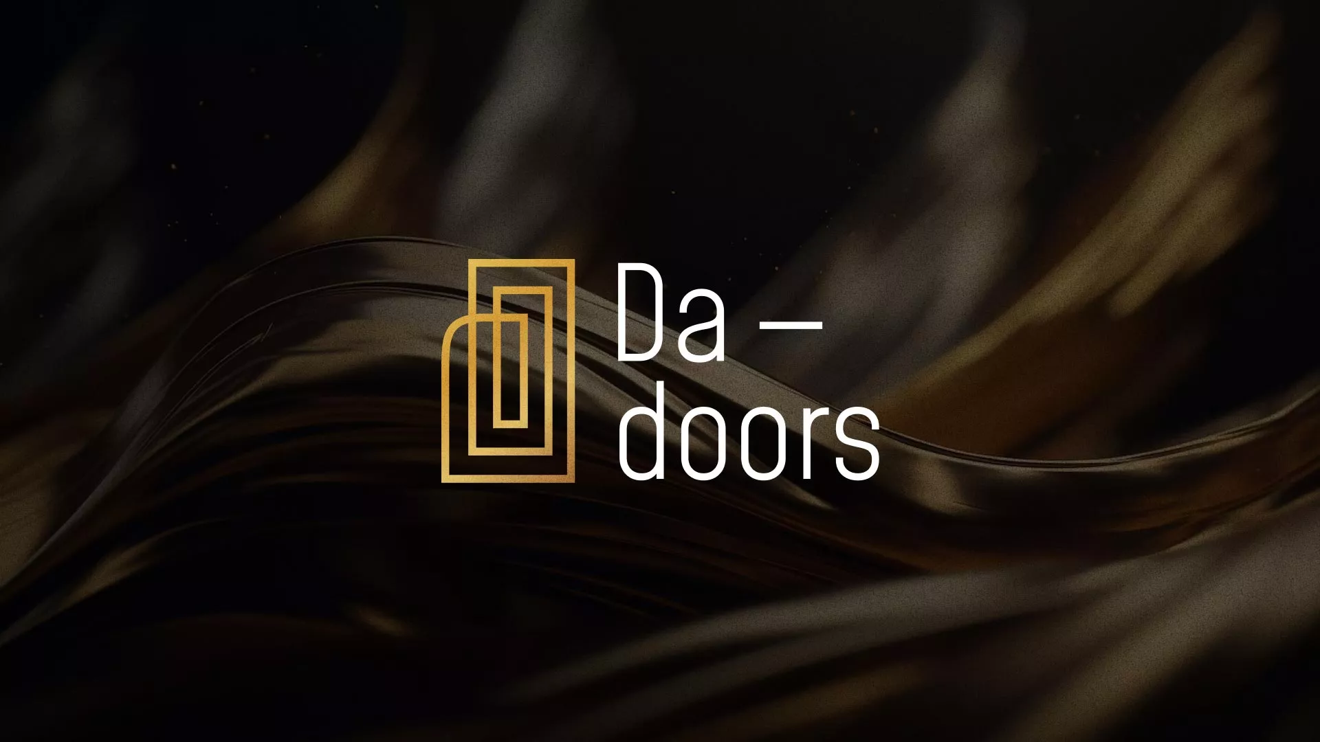 Разработка логотипа для компании «DA-DOORS» в Лермонтове